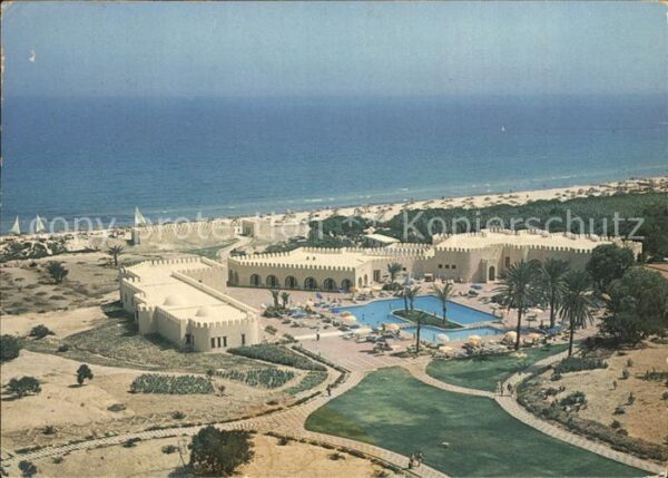 SOUSSE  Tunesie Fliegeraufnahme Hotel Tour Khalef