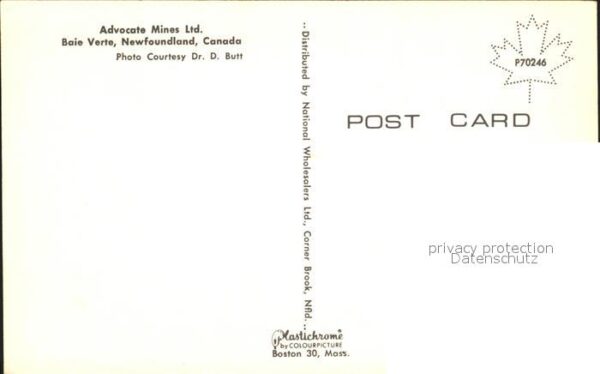 Canada State Advocate Mines Limited – Bild 2
