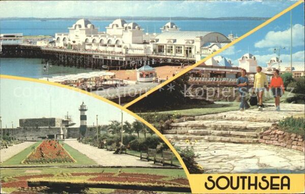 Southsea Leuchtturm Schloss Orientalischer Garte
