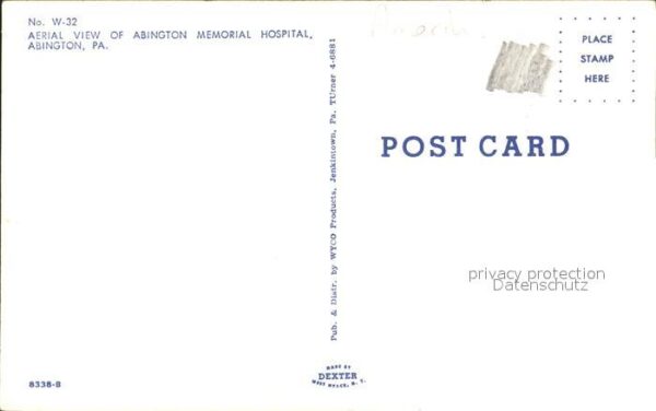 Abington Pennsylvania Memorial Hospital Fliegeraufnahme – Bild 2