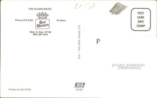 Wall South Dakota Plains Motel – Bild 2