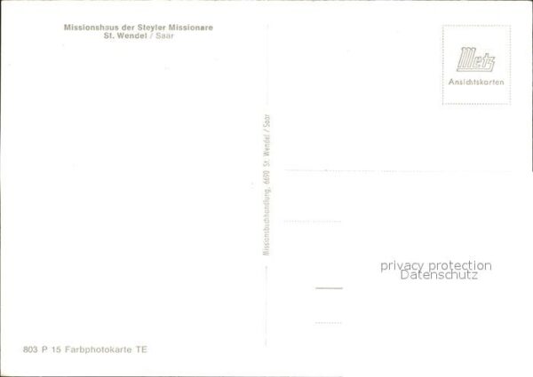 St Wendel Missionshaus der Steyler Missionare – Bild 2