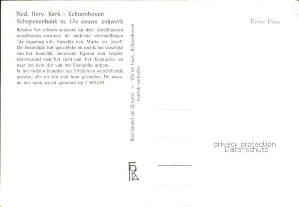 Schoonhoven Kirchen inneres – Bild 2