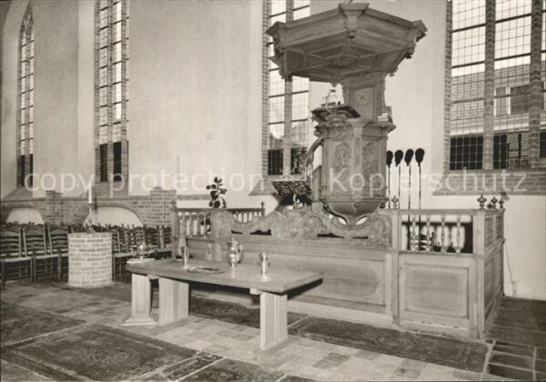 Dokkum Martinuskerk Preekstoel