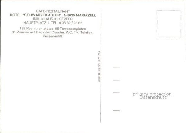 Mariazell Steiermark Hotel Schwarzer Adler – Bild 2