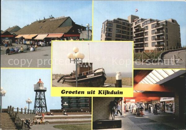 Kijkduin Den Haag La Haye NL Hotel Leuchtturm Strandgaststätte