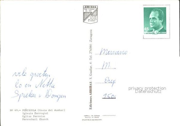 Peniscola Kirche Parroise – Bild 2