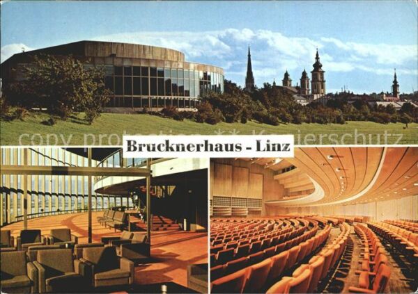 Linz Donau Brucknerhaus
