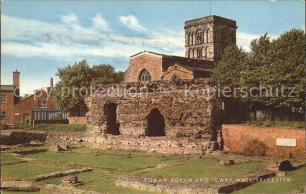 Leicester United Kingdom Roman Forum Jewry Wall