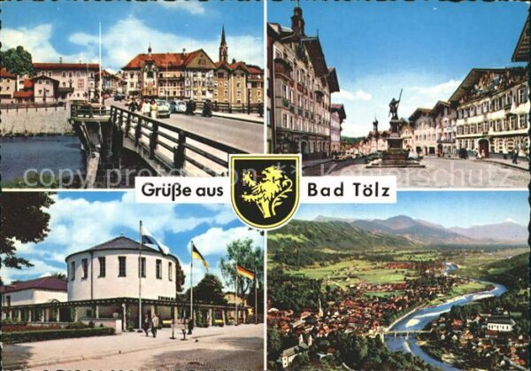 Bad Toelz Brunnen Brücke