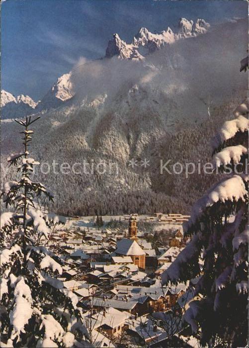 Mittenwald Bayern Karwendelgebirge