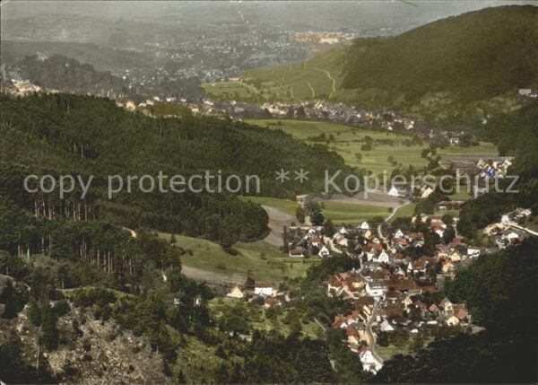 Schweighof Badenweiler Blick nach Badenweiler