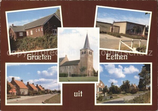 Eethen Stadtansichten und Kirche