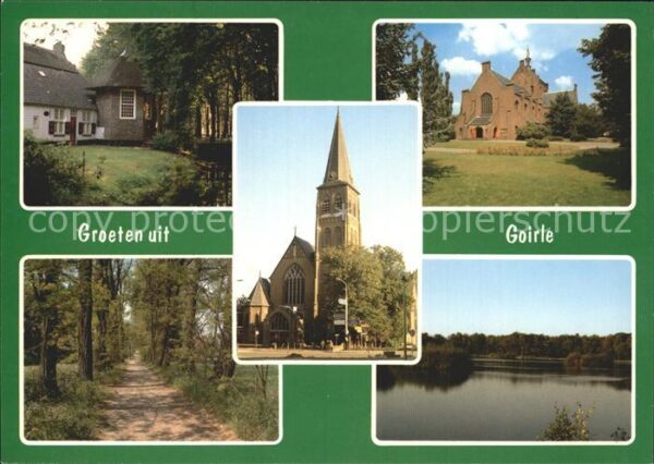 Goirle See Waldweg Kirche