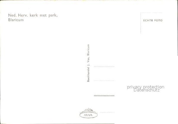 Blaricum Kirche mit Park – Bild 2