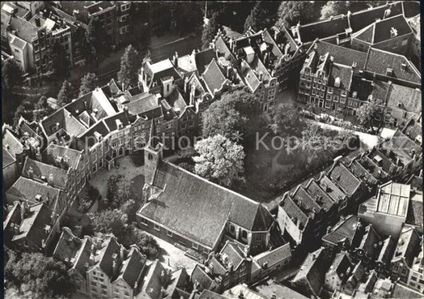 Amsterdam Niederlande Fliegeraufnahme English Reformed Church