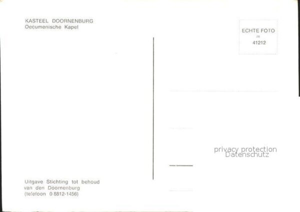 Doornenburg Ökumänische Kapelle inneres – Bild 2
