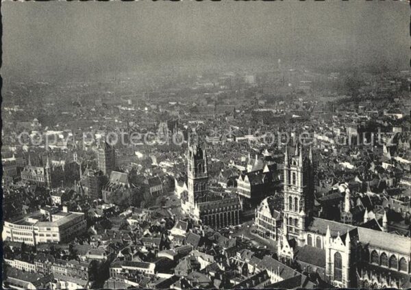 Gent Gand Flandre Fliegeraufnahme