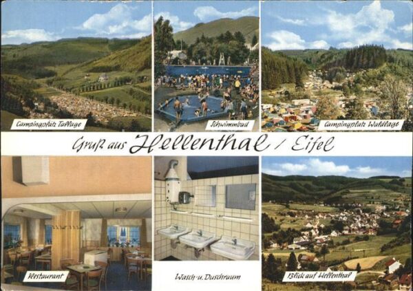Hellenthal Eifel Campingplatz Tallage Restaurant Schwimm