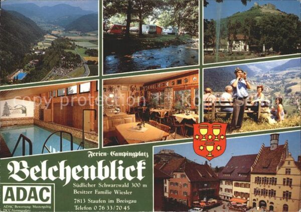 Staufen Breisgau Campingplatz Belchenblick