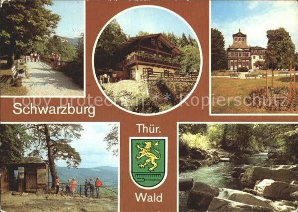 Schwarzburg Thueringer Wald Schloss Schweizer Haus im Schwarzatal T