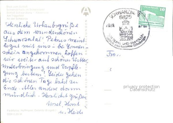 Schwarzburg Thueringer Wald Schloss Schweizer Haus im Schwarzatal T – Bild 2