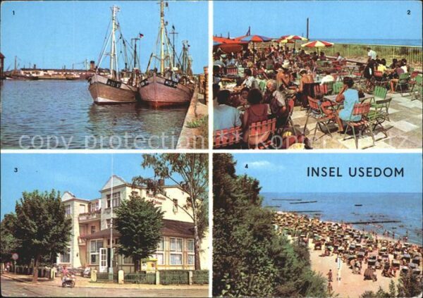 Karlshagen Trassenheide Kölpinsee Hafen Strand