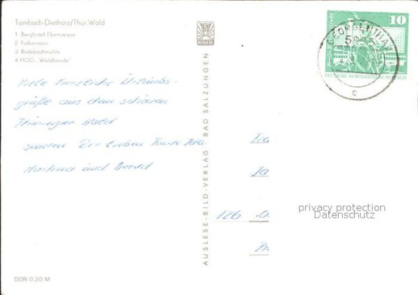Tambach-Dietharz Berghotel Ebertswiese Falkenstein Rodeb – Bild 2