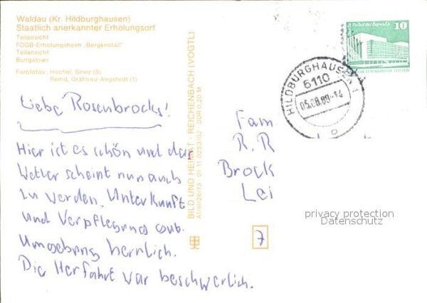 Waldau Thueringen Bungalows und Erholungsheim Bergkristal – Bild 2