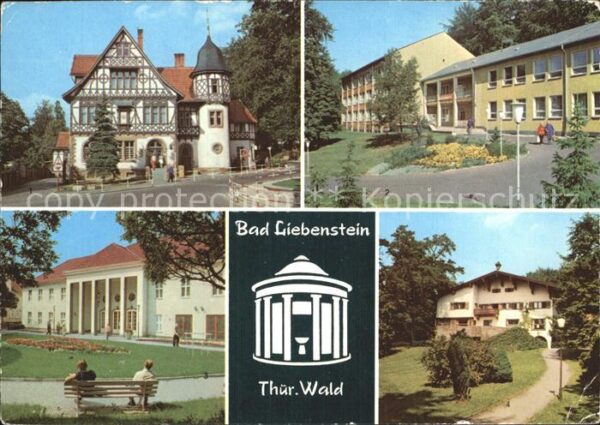 Bad Liebenstein Postamt Badehaus Klubhaus