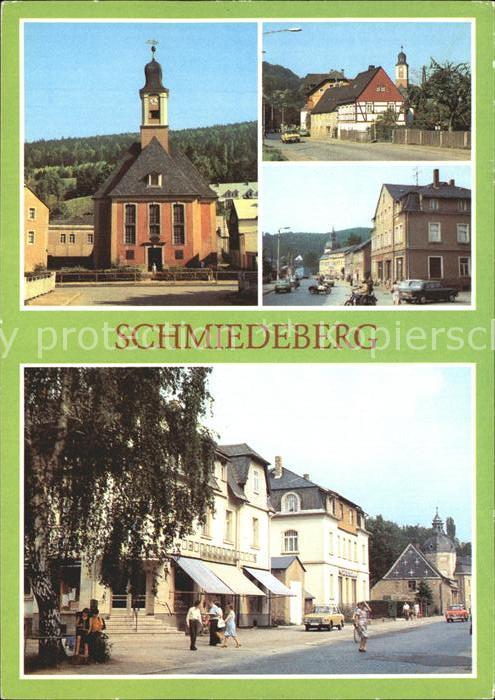 Schmiedeberg  Dippoldiswalde Altenberger-Strasse Dreifaltigkeitskirc