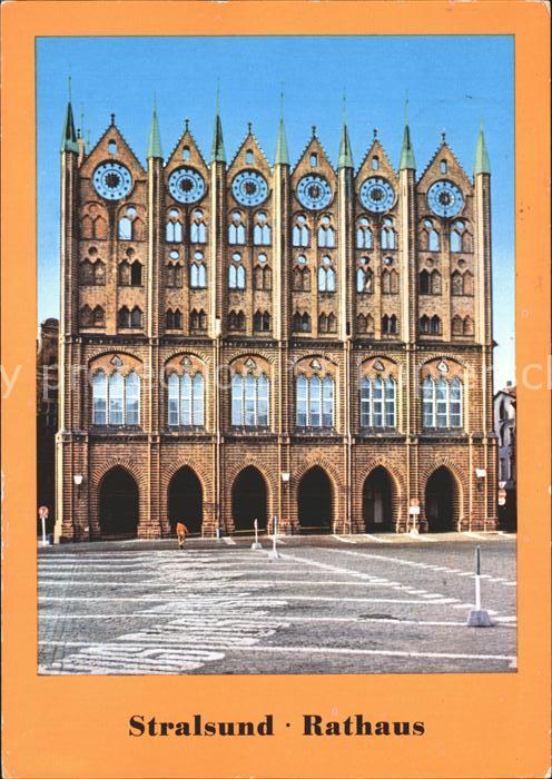Stralsund Mecklenburg Vorpommern Rathaus