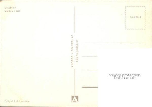 Bremen Fliegeraufnahme Mühle am Wall – Bild 2