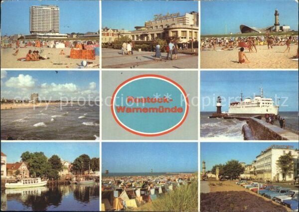 Warnemuende Ostseebad Hotel Neptun Strand Cafe am Strom Stran