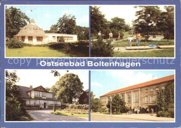 Boltenhagen Ostseebad Restaurant Pavillon Minigolf Haus am Me