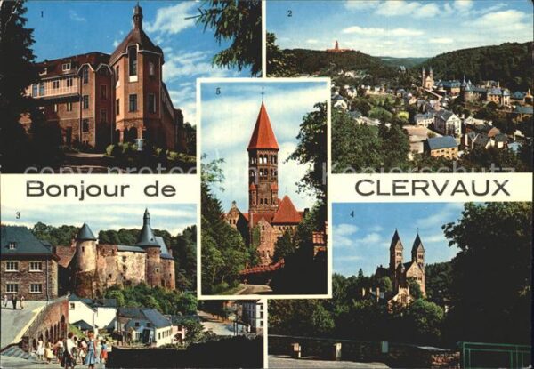 Clervaux Clinique Chateau Eglise Abbaye