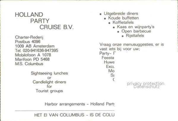 Niederlande Holland Party Cruise B. V. – Bild 2
