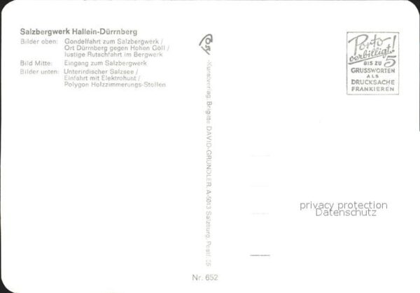 Duerrnberg Hallein Salzbergwerk Gondel – Bild 2