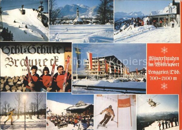 Lenggries Skigebiet Brauneck