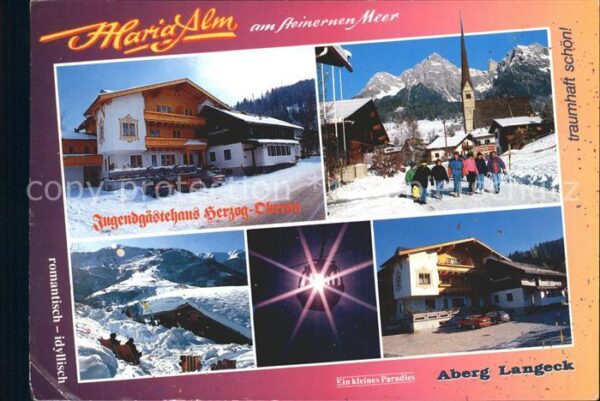 Maria Alm Steinernen Meer Jugendgästehaus Herzog Oberau