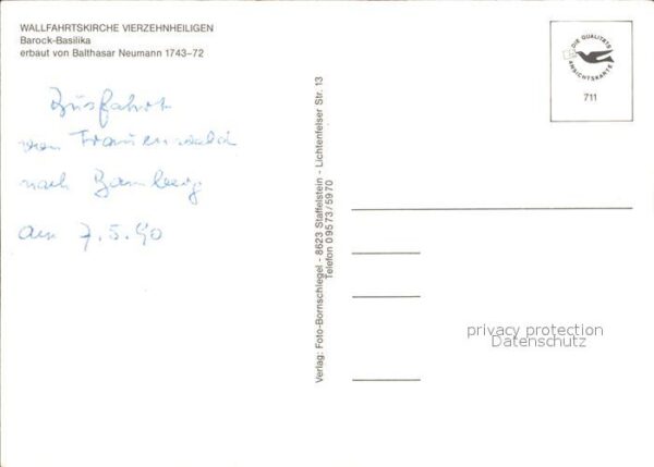 Vierzehnheiligen Wallfahrtskirche Basilika – Bild 2