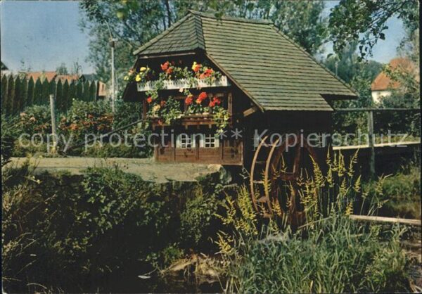 Roetenbach Baden Wassermühle