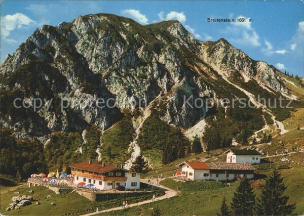 Schleching Wuhrsteinalm am Geigelstein Breitenstei