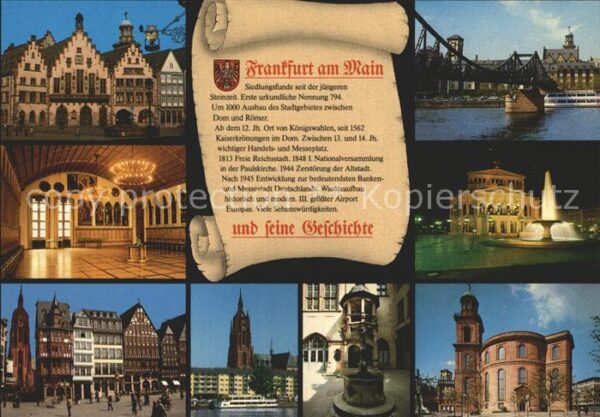 Frankfurt Main Oper Brückenpartie und mehr