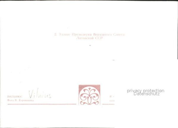 Vilnius Gebäude – Bild 2