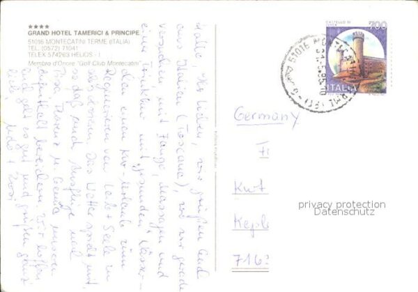 Montecatini Terme Grand Hotel Tamerici & Principe – Bild 2