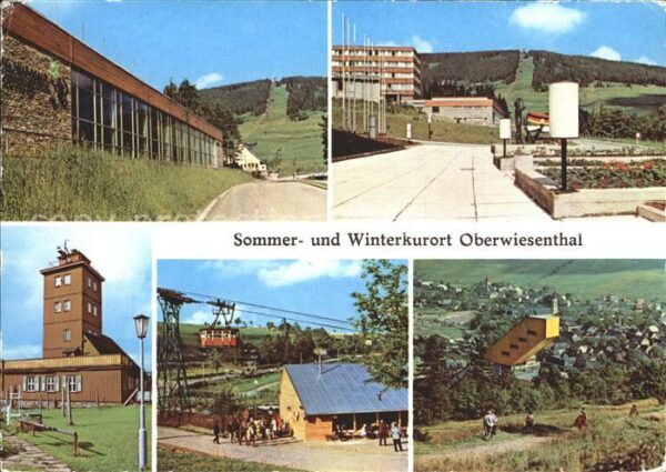 Oberwiesenthal Erzgebirge Fichtelberg Wetterwarte Schwimmbad Spru