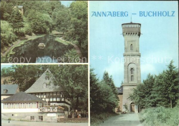 Annaberg-Buchholz Erzgebirge Pöhlberg Waldschlößchenpark Frohnauer H