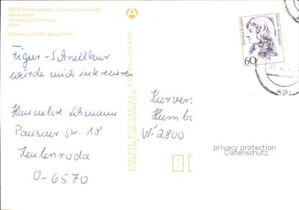 Zeulenroda-Triebes Talsperre Erholungsheim Strandbad – Bild 2