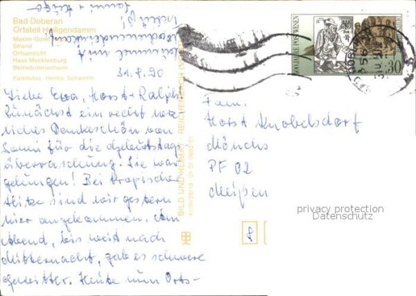 Heiligendamm Ostseebad Maxim Gorki Haus Strand Haus Mecklenbur – Bild 2